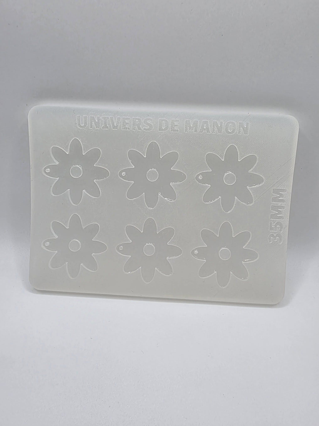 Moule Silicone boucle d&#039;oreille 35mm