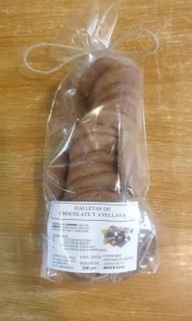 Galletas de Chocolate y  Avellana Artesanas