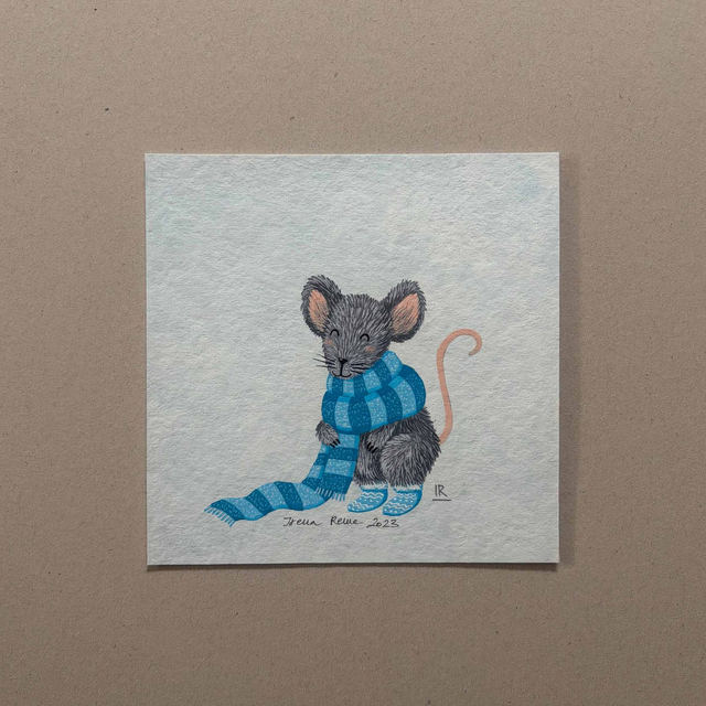 Miška s šalom (original)