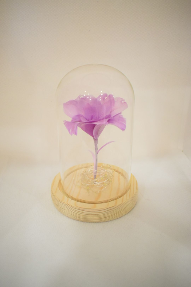 Cloche rose éternelle 