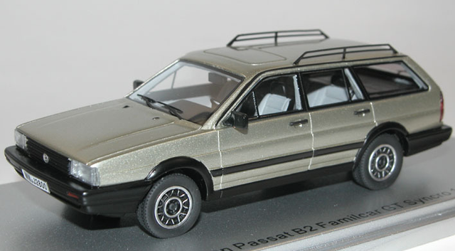 VW Passat GT Syncro B2 1985 silver flash Kess 1:43