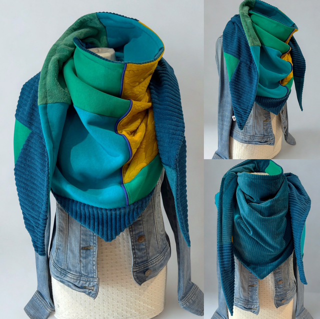 Maxi Chèche Double Patchwork 365