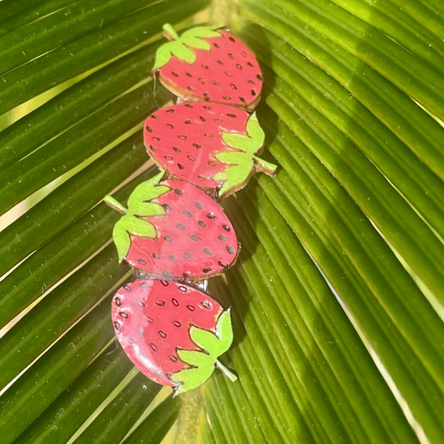 Barrette Fraises