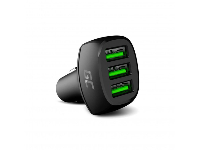 Chargeur de voiture 54W Green Cell PowerRide avec charge rapide