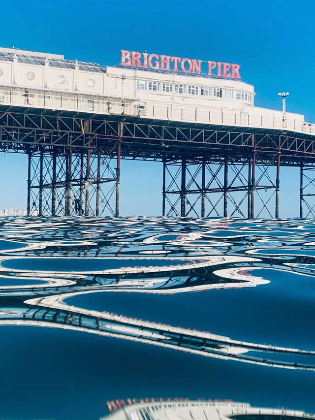 Brighton Pier - Mounted photo print