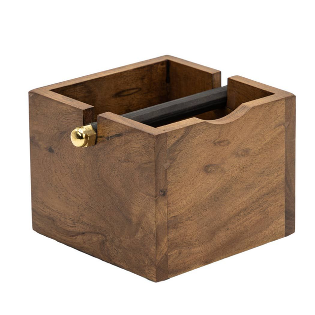 Klopfbox Holz & Messing | Kaffeepulverbox (Brut Homewere)