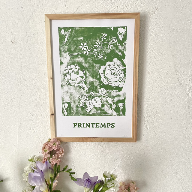 Affiche, Printemps 