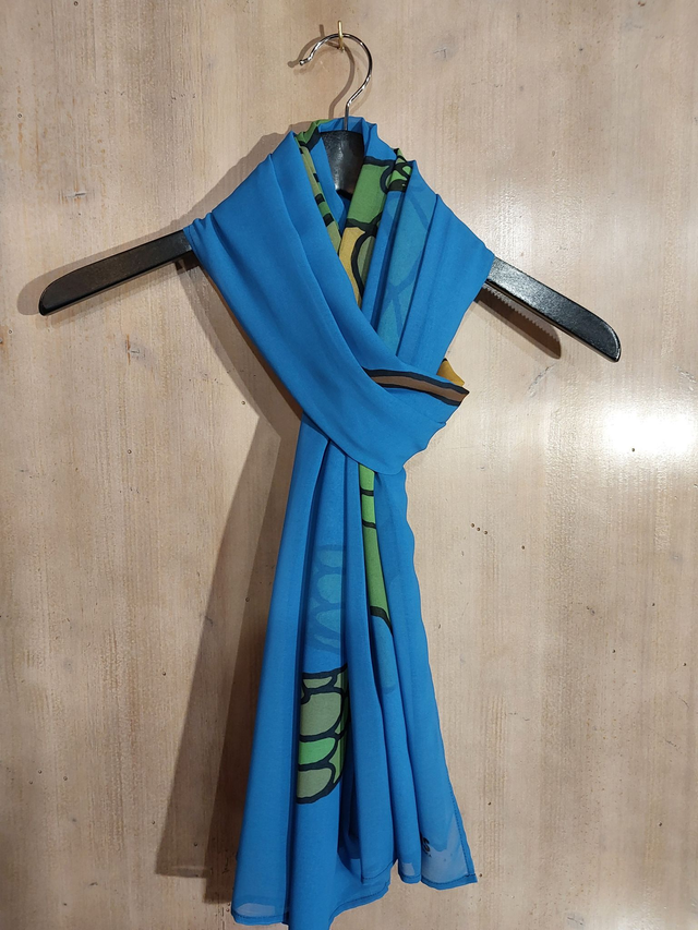 Tatsu Bleu. Foulard