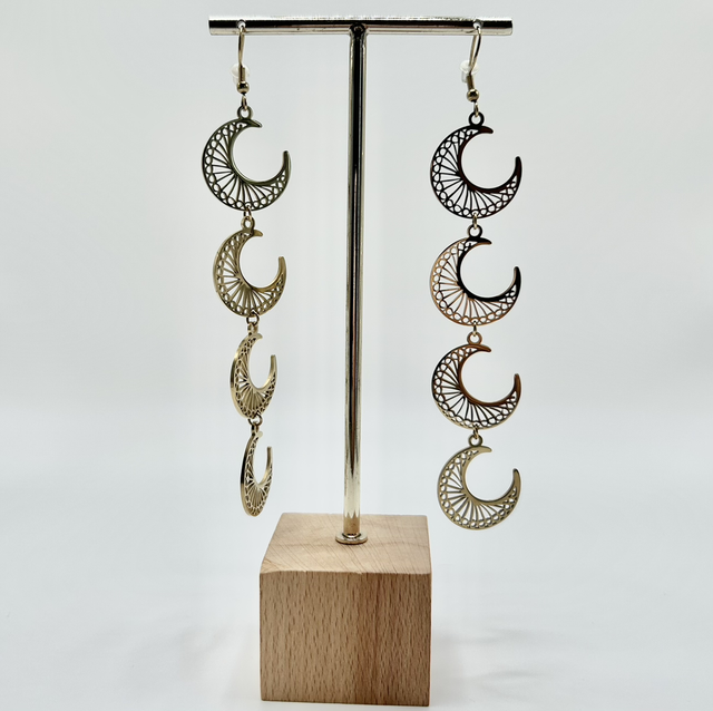 Pendientes Lunas