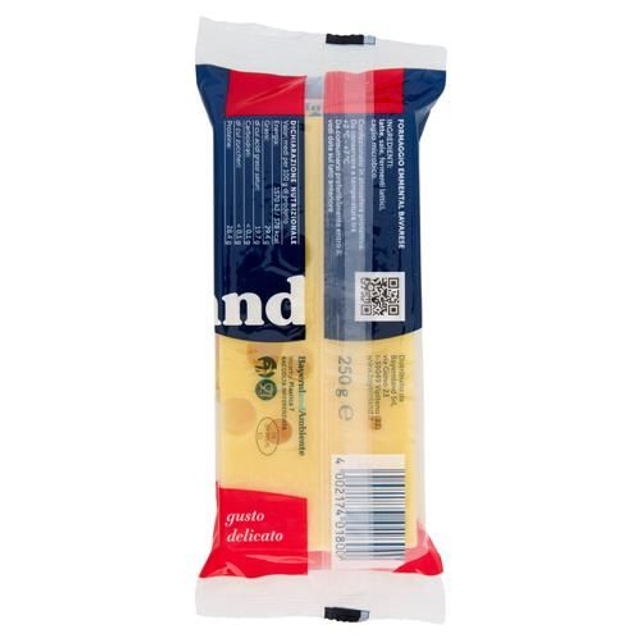 EMMENTHAL BAYERNLAND 250 GR