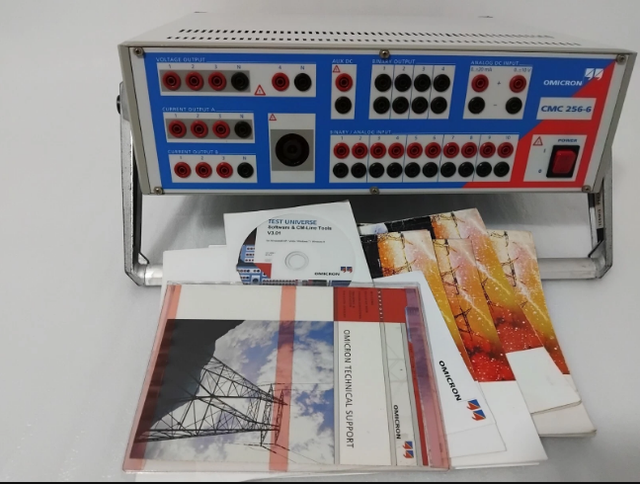 Omicron CMC 256-6 Voltage Protective Relay Test Set like new