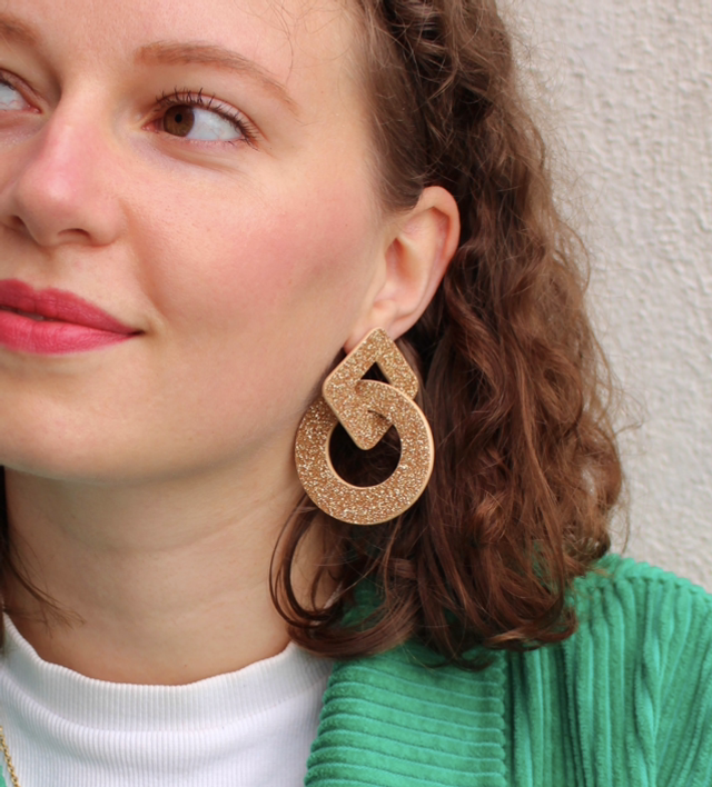 Alix • doré pailleté