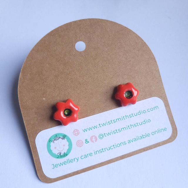 Daisy Stud Earrings - 4 Colourways Available