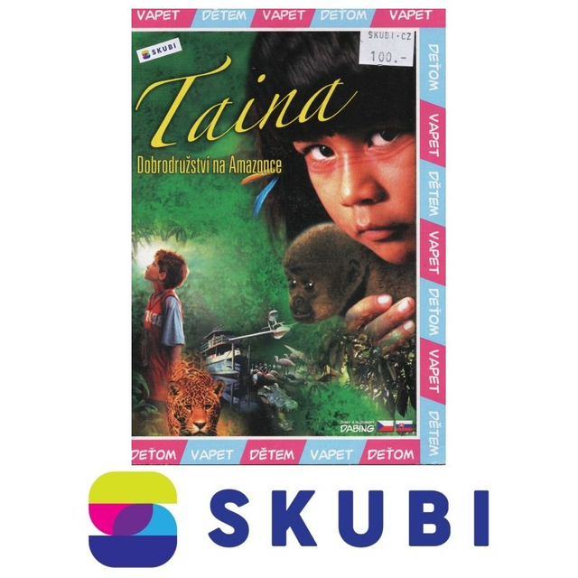 DVD Taina - Dobrodružství na Amazonce / Tainá - Uma Aventura na Amazônia - CZ, SK, PT