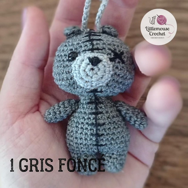 Nounours grunge suspension