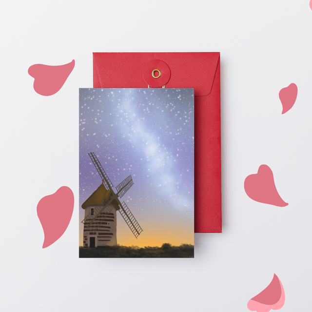 Dessin du moulin de Hauville