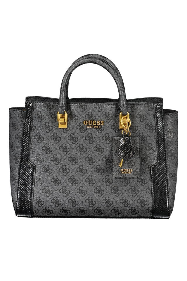 GUESS JEANS BORSA DONNA NERO