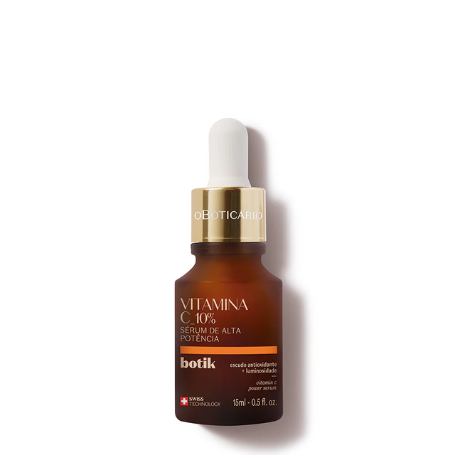 BOTIK VITAMINA C 10% SÉRUM DE ALTA POTÊNCIA, 15ML