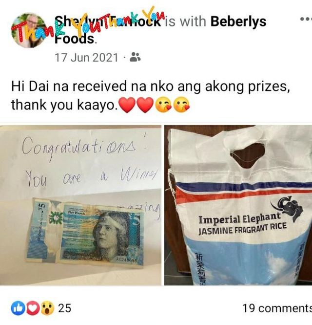 From Customer: Sherlyn( Somerset)