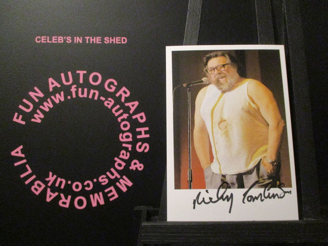 Ricky Tomlinson Authentic Autographed 6x4 Photograph Card