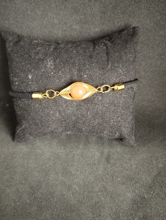 Bracelet réglable en cornaline