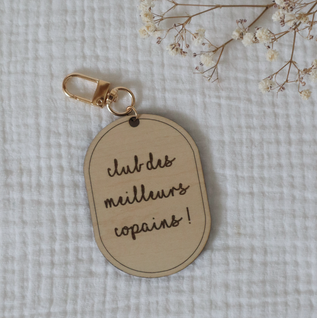 « club des meilleurs copains » mon accessoire de cartable