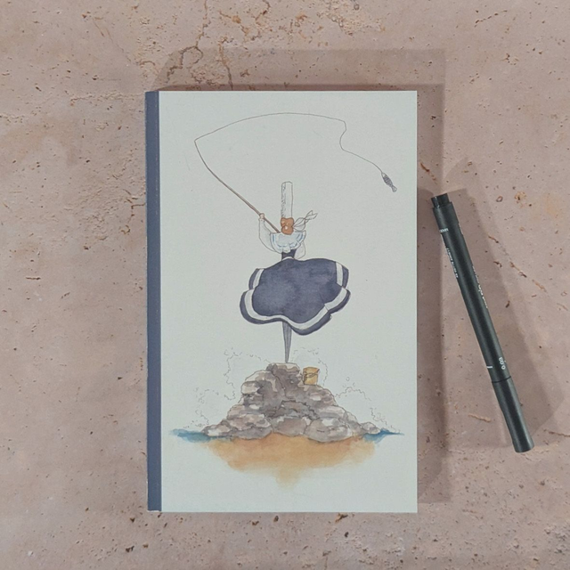 Carnet A5 - Bigoudène - La Pêche