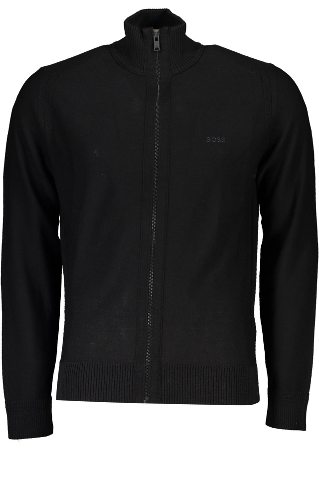 HUGO BOSS CARDIGAN UOMO NERO