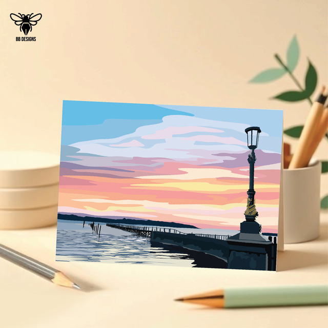 Sandbanks - Note Card