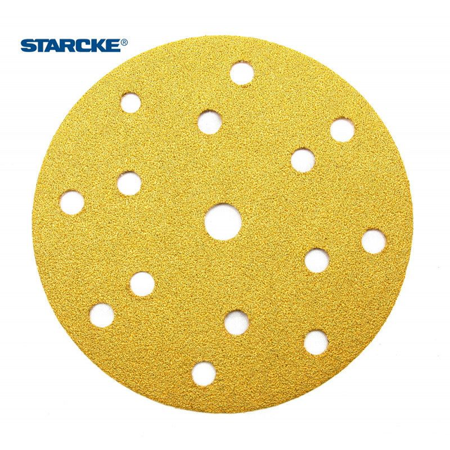 Starcke 15 Hole 150mm Aluminium Velcro Backed Sanding Discs 100s 