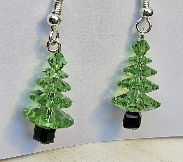 Peridot crystal trees