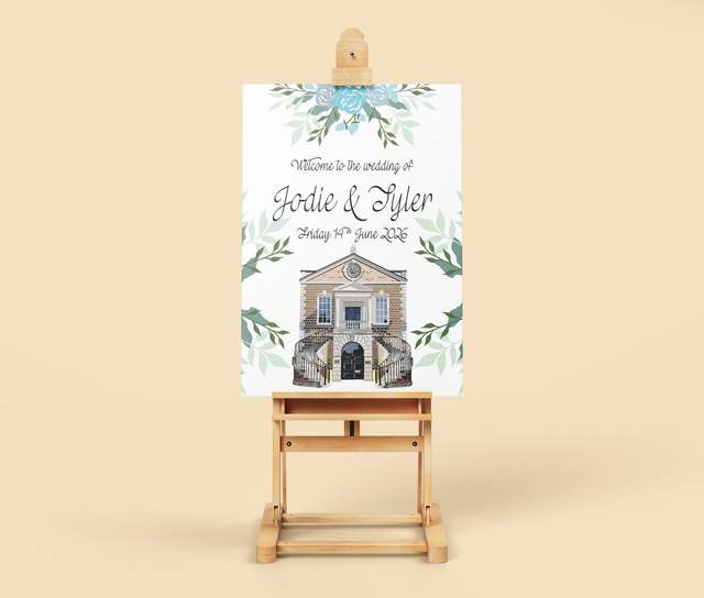 Welcome Sign - &#039;Truly Timeless&#039; Design