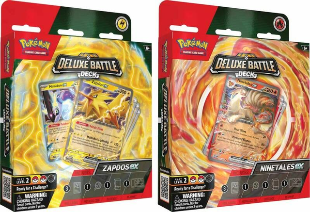 Pokémon Deluxe Battle Deck - Ninetales and Zapdos