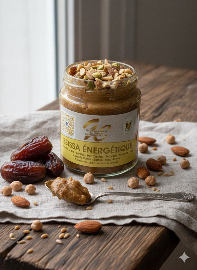 Bsissa avec sucre de dattes