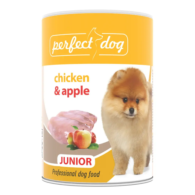 Perfect Dog Junior Chicken&Apple (vištiena ir obuoliai) 400 g 