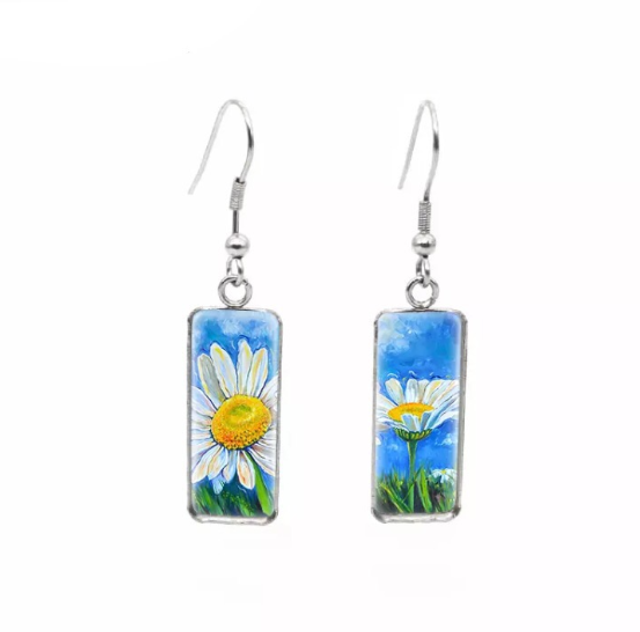 Daisy Drop Earrings