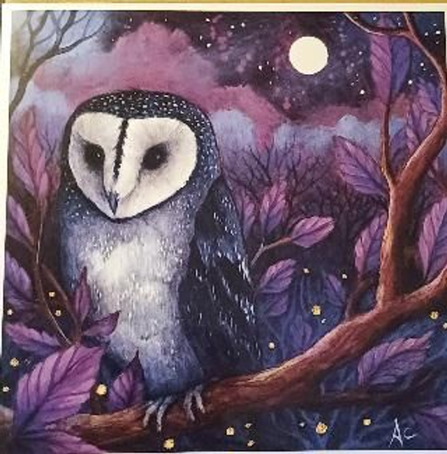 Greetings card - Midnight