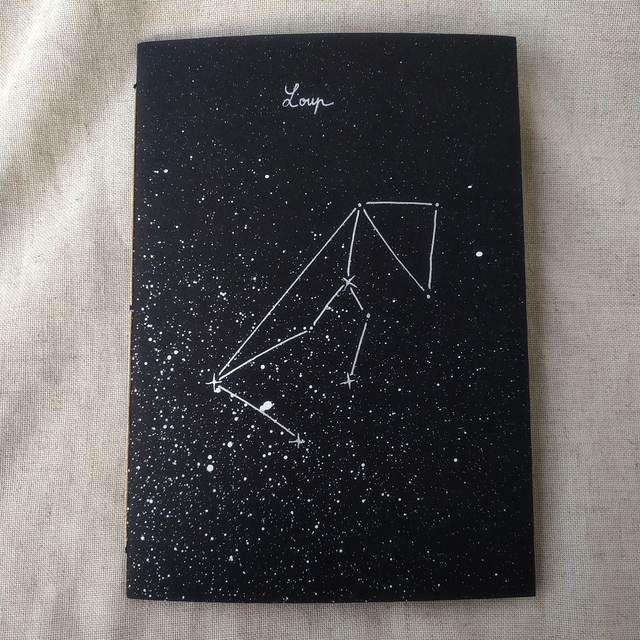 Carnet Constellation A5 (Signes astrologiques/étoiles)