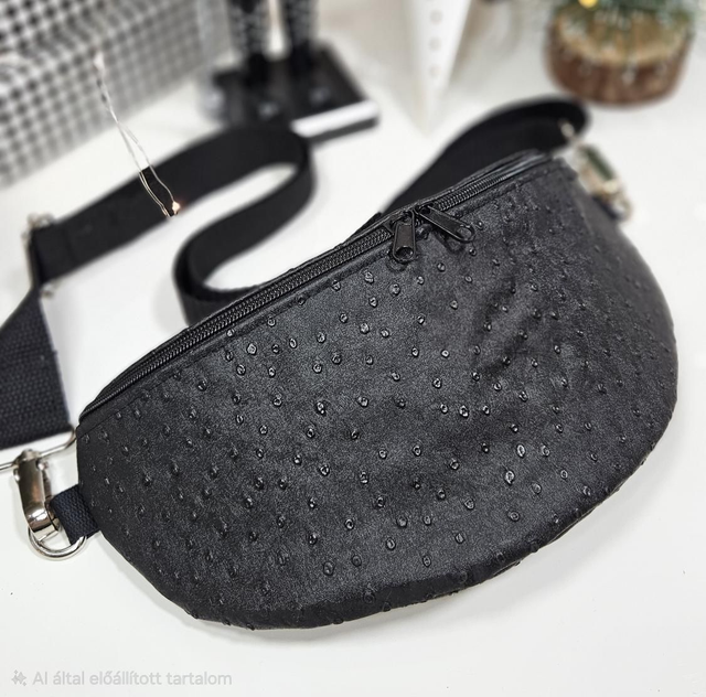 BLACK OSTRICH övtáska