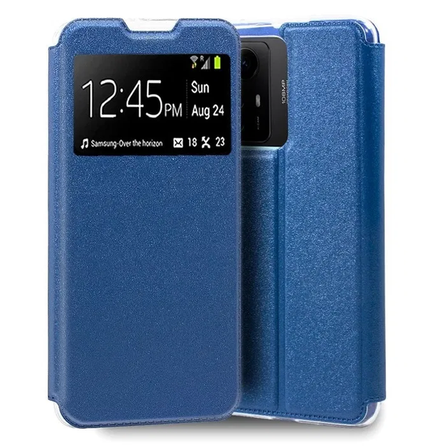 Capa Flip Cover para Xiaomi Redmi Note 12S Azul