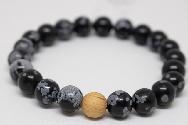 Obsidienne Flocon de Neige