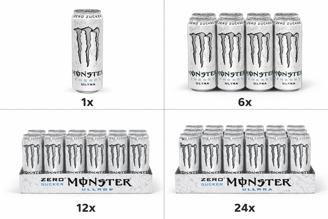 Monster Energy | Ultra White | 500ml 