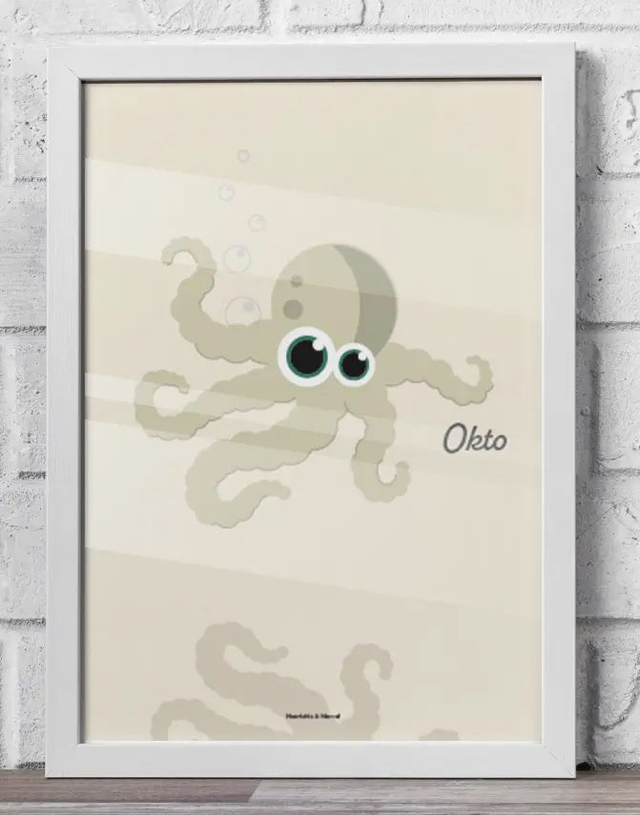 19 - Affiche enfant monstre