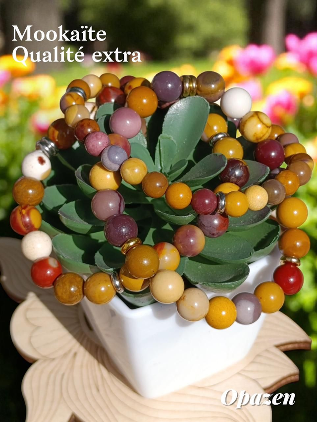 Bracelets Mookaïte 