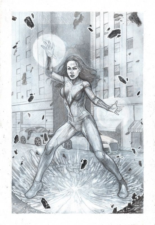 Invisible Woman BW