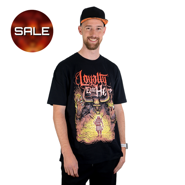 T-SHIRT - UNISEX - ORANGE/RED