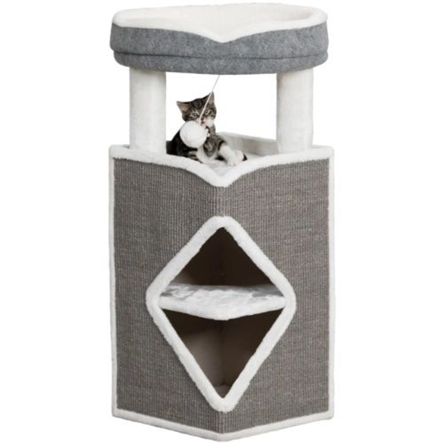 Trixie Kratzbaum Cat Tower Arma, 54 x 54 x 98 cm – Gratis-Versand