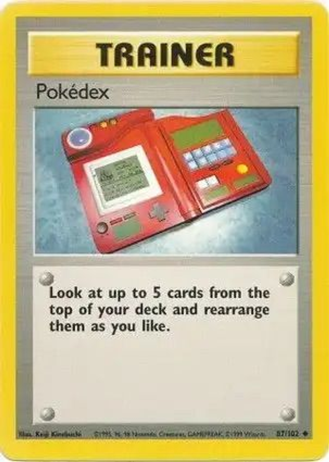 Pokédex - 87/102 (Base Set Unlimited)