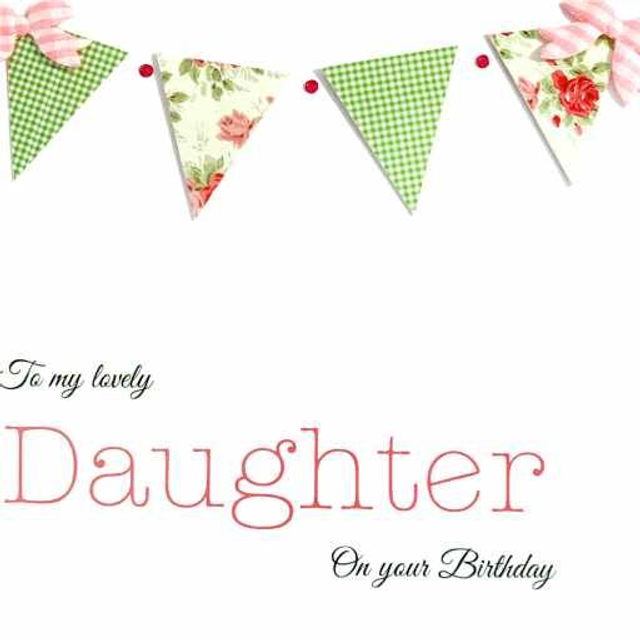 Bunting - Daughter