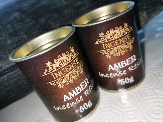 Encens résine ambre 